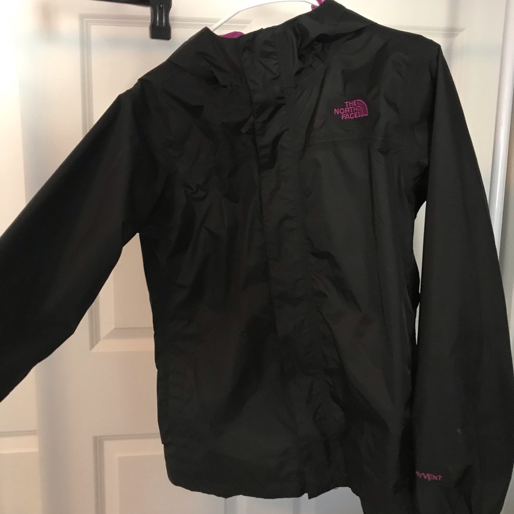 North face girls rain jacket